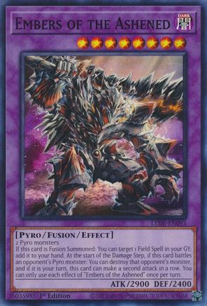 Embers of the Ashened (LEDE-EN093) - Legacy of Destruction 1st Edition Legacy of Destruction Yugioh Single  Squirtle Squad Card Shop.