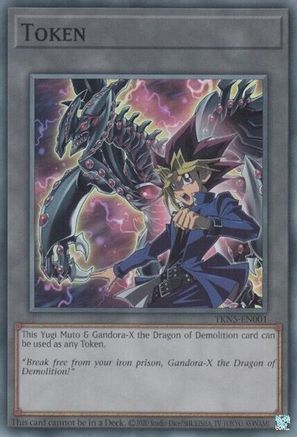 Token: Yugi Muto and Gandora-X the Dragon of Demolition (TKN5-EN001) - Legacy of Destruction Unlimited Legacy of Destruction Yugioh Single  Squirtle Squad Card Shop.