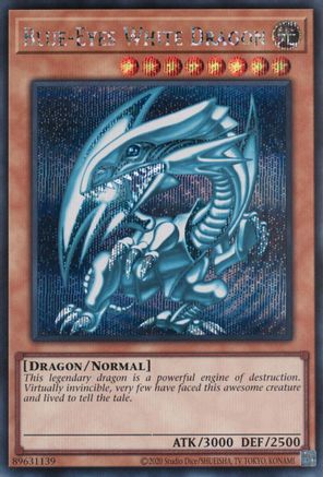 Blue-Eyes White Dragon (Secret Rare) () - 25th Anniversary Ultimate Kaiba Set Unlimited 25th Anniversary Ultimate Kaiba Set Yugioh Single  Squirtle Squad Card Shop.