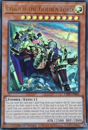 Eldlich the Golden Lord (LART-EN066) - The Lost Art Promotion Limited The Lost Art Promotion Yugioh Single  Squirtle Squad Card Shop.