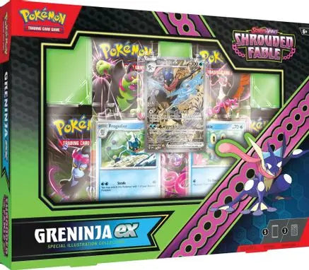 Greninja ex Special Illustration Collection SV: Shrouded Fable Pokemon Sealed  Squirtle Squad Card Shop.