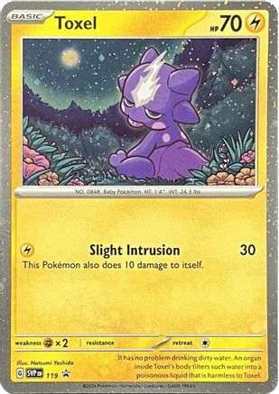 Toxel 119  - Holofoil SV Scarlet & Violet Promo Cards - Promo SV: Scarlet & Violet Promo Cards Pokemon Single  Squirtle Squad Card Shop.