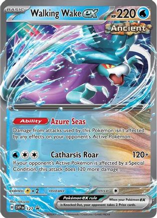 Walking Wake ex 127 (H) - SV Promo Cards - P