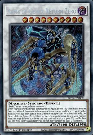 Arms of Genex Return Zero (BLTR-EN009) - Battles of Legend: Terminal Revenge 1st Edition Battles of Legend: Terminal Revenge Yugioh Single  Squirtle Squad Card Shop.