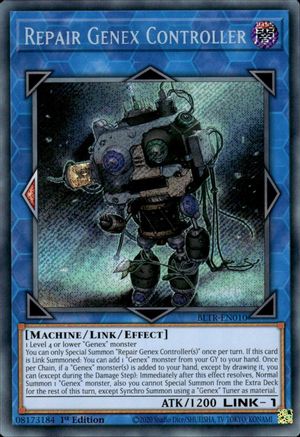 Repair Genex Controller (BLTR-EN010) - Battles of Legend: Terminal Revenge 1st Edition Battles of Legend: Terminal Revenge Yugioh Single  Squirtle Squad Card Shop.