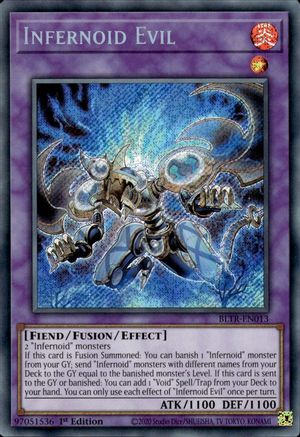 Infernoid Evil (BLTR-EN013) - Battles of Legend: Terminal Revenge 1st Edition Battles of Legend: Terminal Revenge Yugioh Single  Squirtle Squad Card Shop.