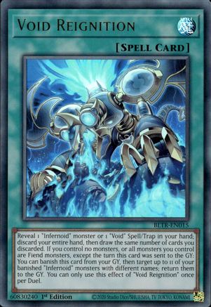Void Reignition (BLTR-EN015) - Battles of Legend: Terminal Revenge 1st Edition Battles of Legend: Terminal Revenge Yugioh Single  Squirtle Squad Card Shop.