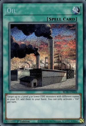 Oil (BLTR-EN026) - Battles of Legend: Terminal Revenge 1st Edition Battles of Legend: Terminal Revenge Yugioh Single  Squirtle Squad Card Shop.