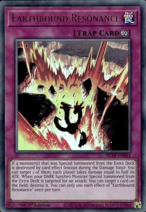 Earthbound Resonance (BLTR-EN031) - Battles of Legend: Terminal Revenge 1st Edition Battles of Legend: Terminal Revenge Yugioh Single  Squirtle Squad Card Shop.