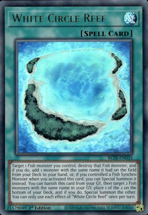 White Circle Reef (BLTR-EN035) - Battles of Legend: Terminal Revenge 1st Edition Battles of Legend: Terminal Revenge Yugioh Single  Squirtle Squad Card Shop.