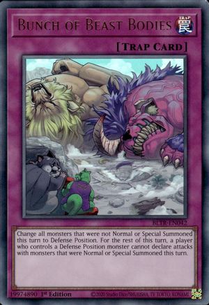 Bunch of Beast Bodies (BLTR-EN042) - Battles of Legend: Terminal Revenge 1st Edition Battles of Legend: Terminal Revenge Yugioh Single  Squirtle Squad Card Shop.
