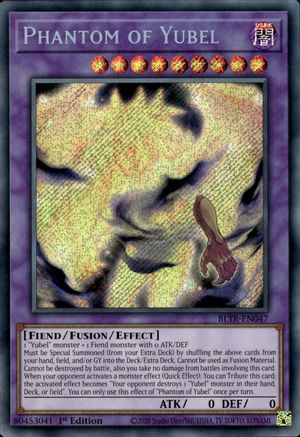 Phantom of Yubel (BLTR-EN047) - Battles of Legend: Terminal Revenge 1st Edition Battles of Legend: Terminal Revenge Yugioh Single  Squirtle Squad Card Shop.
