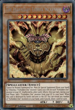 The Legendary Exodia Incarnate (BLTR-EN051) - Battles of Legend: Terminal Revenge 1st Edition Battles of Legend: Terminal Revenge Yugioh Single  Squirtle Squad Card Shop.