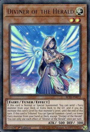Diviner of the Herald (BLTR-EN072) - Battles of Legend: Terminal Revenge 1st Edition Battles of Legend: Terminal Revenge Yugioh Single  Squirtle Squad Card Shop.