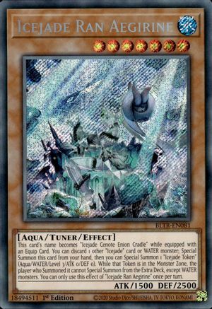 Icejade Ran Aegirine (BLTR-EN081) - Battles of Legend: Terminal Revenge 1st Edition Battles of Legend: Terminal Revenge Yugioh Single  Squirtle Squad Card Shop.