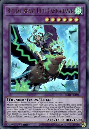 Ritual Beast Ulti-Cannahawk (Alternate Art) (BLTR-EN085) - Battles of Legend: Terminal Revenge 1st Edition Battles of Legend: Terminal Revenge Yugioh Single  Squirtle Squad Card Shop.