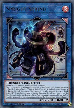 Spright Sprind (BLTR-EN095) - Battles of Legend: Terminal Revenge 1st Edition Battles of Legend: Terminal Revenge Yugioh Single  Squirtle Squad Card Shop.