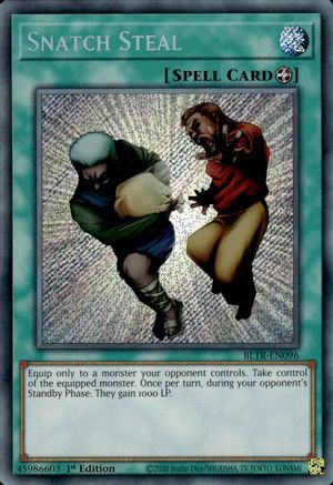Snatch Steal (BLTR-EN096) - Battles of Legend: Terminal Revenge 1st Edition Battles of Legend: Terminal Revenge Yugioh Single  Squirtle Squad Card Shop.