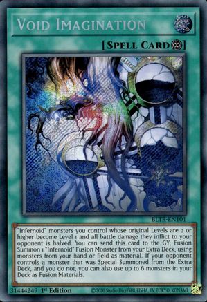 Void Imagination (BLTR-EN101) - Battles of Legend: Terminal Revenge 1st Edition Battles of Legend: Terminal Revenge Yugioh Single  Squirtle Squad Card Shop.
