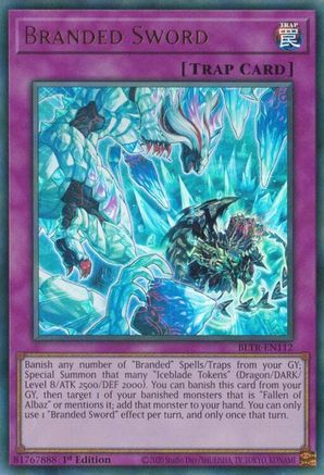 Branded Sword (BLTR-EN112) - Battles of Legend: Terminal Revenge 1st Edition Battles of Legend: Terminal Revenge Yugioh Single  Squirtle Squad Card Shop.