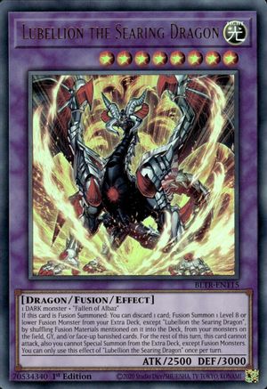 Lubellion the Searing Dragon (BLTR-EN115) - Battles of Legend: Terminal Revenge 1st Edition Battles of Legend: Terminal Revenge Yugioh Single  Squirtle Squad Card Shop.