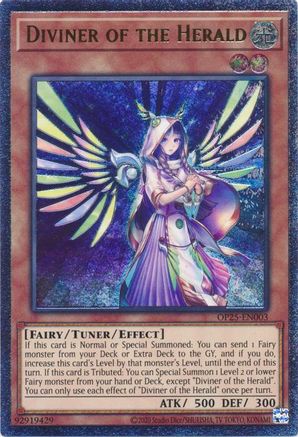 Diviner of the Herald (UTR) (OP25-EN003) - OTS Tournament Pack 25 Unlimited OTS Tournament Pack 25 Yugioh Single  Squirtle Squad Card Shop.