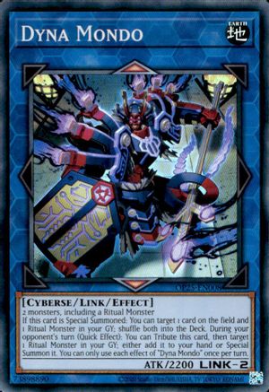 Dyna Mondo (OP25-EN008) - OTS Tournament Pack 25 Unlimited OTS Tournament Pack 25 Yugioh Single  Squirtle Squad Card Shop.