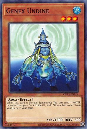 Genex Undine (OP25-EN014) - OTS Tournament Pack 25 Unlimited OTS Tournament Pack 25 Yugioh Single  Squirtle Squad Card Shop.