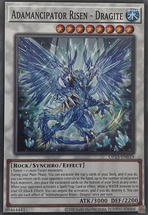 Adamancipator Risen - Dragite (OP25-EN019) - OTS Tournament Pack 25 Unlimited OTS Tournament Pack 25 Yugioh Single  Squirtle Squad Card Shop.