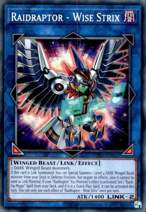 Raidraptor - Wise Strix (OP25-EN022) - OTS Tournament Pack 25 Unlimited OTS Tournament Pack 25 Yugioh Single  Squirtle Squad Card Shop.