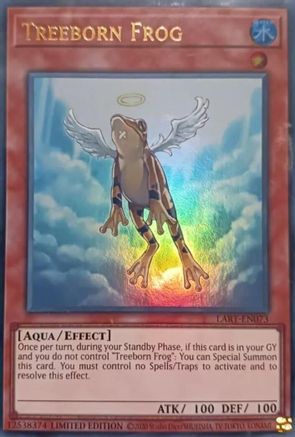 Treeborn Frog (LART-EN073) - The Lost Art Promotion Limited The Lost Art Promotion Yugioh Single  Squirtle Squad Card Shop.