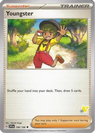 Youngster - Pikachu 21  Battle Academy 2024 - Uncommon