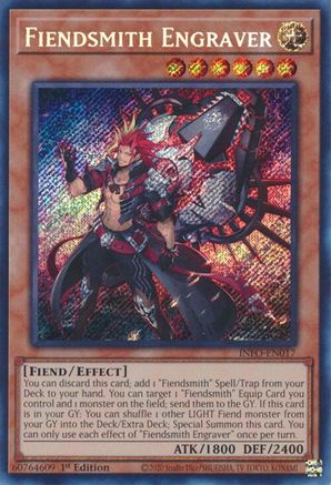 Fiendsmith Engraver (INFO-EN017) - The Infinite Forbidden 1st Edition The Infinite Forbidden Yugioh Single  Squirtle Squad Card Shop.