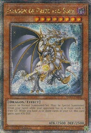 Dragon of Pride and Soul (Quarter Century Secret Rare) (INFO-EN000) - The Infinite Forbidden 1st Edition The Infinite Forbidden Yugioh Single  Squirtle Squad Card Shop.