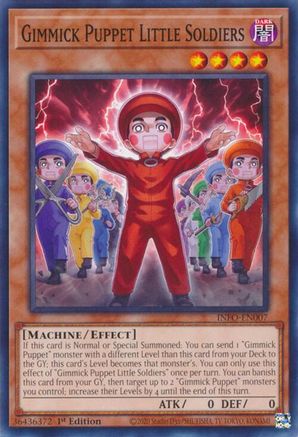 Gimmick Puppet Little Soldiers (INFO-EN007) - The Infinite Forbidden 1st Edition The Infinite Forbidden Yugioh Single  Squirtle Squad Card Shop.