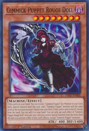 Gimmick Puppet Rouge Doll (INFO-EN008) - The Infinite Forbidden 1st Edition The Infinite Forbidden Yugioh Single  Squirtle Squad Card Shop.