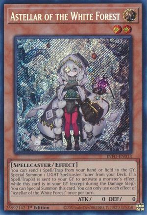 Astellar of the White Forest (INFO-EN013) - The Infinite Forbidden 1st Edition The Infinite Forbidden Yugioh Single  Squirtle Squad Card Shop.