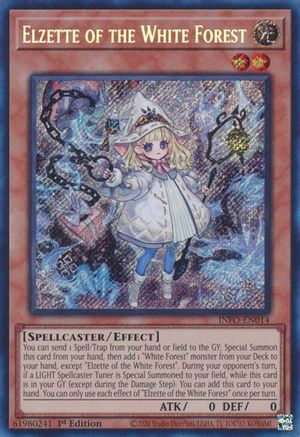 Elzette of the White Forest (INFO-EN014) - The Infinite Forbidden 1st Edition The Infinite Forbidden Yugioh Single  Squirtle Squad Card Shop.