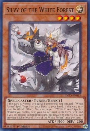 Silvy of the White Forest (INFO-EN015) - The Infinite Forbidden 1st Edition The Infinite Forbidden Yugioh Single  Squirtle Squad Card Shop.