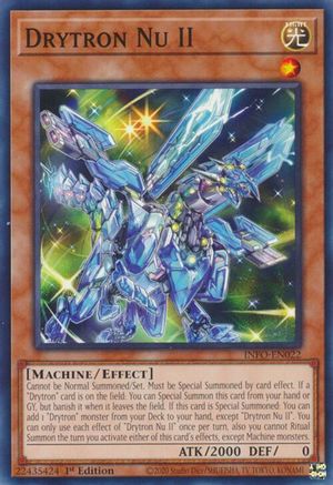 Drytron Nu II (INFO-EN022) - The Infinite Forbidden 1st Edition The Infinite Forbidden Yugioh Single  Squirtle Squad Card Shop.