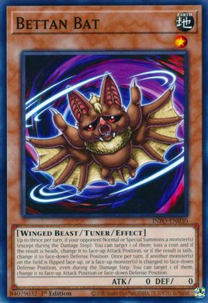 Bettan Bat (INFO-EN030) - The Infinite Forbidden 1st Edition The Infinite Forbidden Yugioh Single  Squirtle Squad Card Shop.