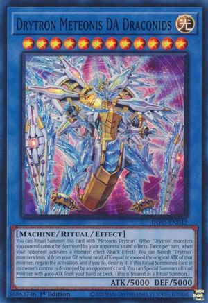 Drytron Meteonis DA Draconids (INFO-EN032) - The Infinite Forbidden 1st Edition The Infinite Forbidden Yugioh Single  Squirtle Squad Card Shop.