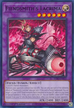 Fiendsmith's Lacrima (INFO-EN035) - The Infinite Forbidden 1st Edition The Infinite Forbidden Yugioh Single  Squirtle Squad Card Shop.