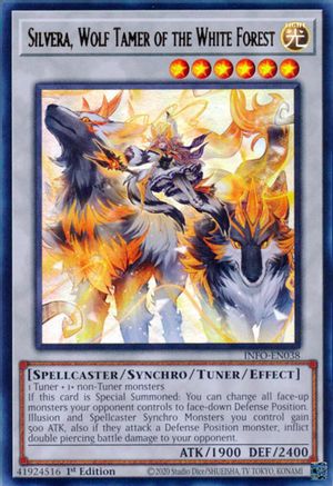 Silvera, Wolf Tamer of the White Forest (INFO-EN038) - The Infinite Forbidden 1st Edition The Infinite Forbidden Yugioh Single  Squirtle Squad Card Shop.