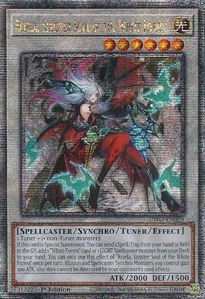 Rciela, Sinister Soul of the White Forest (Quarter Century Secret Rare) (INFO-EN039) - The Infinite Forbidden 1st Edition The Infinite Forbidden Yugioh Single  Squirtle Squad Card Shop.
