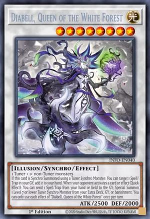 Diabell, Queen of the White Forest (INFO-EN040) - The Infinite Forbidden 1st Edition The Infinite Forbidden Yugioh Single  Squirtle Squad Card Shop.