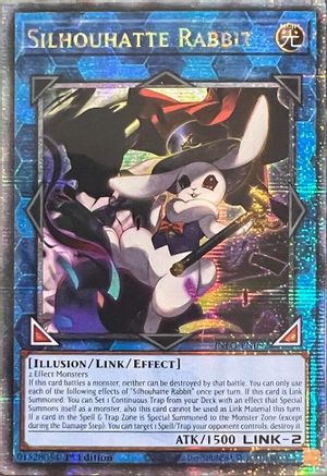 Silhouhatte Rabbit (Quarter Century Secret Rare) (INFO-EN052) - The Infinite Forbidden 1st Edition The Infinite Forbidden Yugioh Single  Squirtle Squad Card Shop.