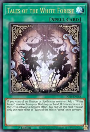 Tales of the White Forest (INFO-EN058) - The Infinite Forbidden 1st Edition The Infinite Forbidden Yugioh Single  Squirtle Squad Card Shop.