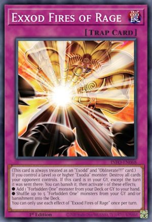 Exxod Fires of Rage (INFO-EN068) - The Infinite Forbidden 1st Edition The Infinite Forbidden Yugioh Single  Squirtle Squad Card Shop.