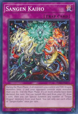 Sangen Kaiho (INFO-EN073) - The Infinite Forbidden 1st Edition The Infinite Forbidden Yugioh Single  Squirtle Squad Card Shop.